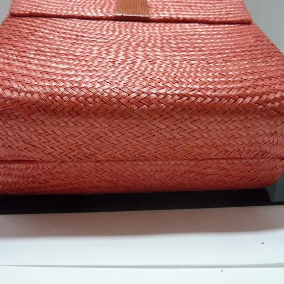 Serpui MarieWicker RATTAN Bag TOP HANDLE Collectible CROSSBODY CHAINTASSEL